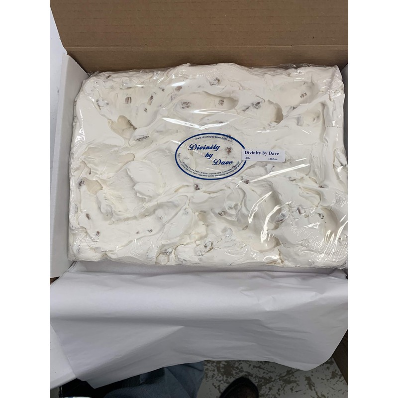 Large Divinity Gift Box (With Pecans) 3 LB. Divinity Slab