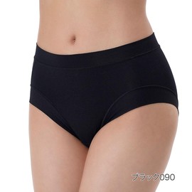 Fukusuke Hot Steamed Wormwood Standard Shorts, Cold Protection, Cold Protection, Includes Stomach Wrap, Cotton, Fukusuke 1 Piece Set, Women's, Black