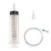 150 ml Large Plastic Cylinder with Hose for Scientific Laboratories,