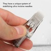 10pcs Shading Cartridge Needle Professional Stainless Steel Disposable Flat Blade