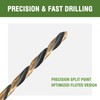 HLOFIZI 5/32" x 6" Extra Long Drill Bit (6 Pack),