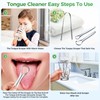 Tongue Scraper for Adults and Kids, 100% Stainless Steel Tongue