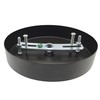 ECUDIS Chandelier Canopy Kit, 5 1/8 Ceiling Lighting Modern Steel
