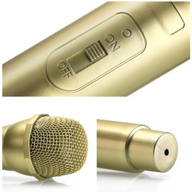 Facmogu 3 PCS Fake Microphone Prop, Plastic Realistic Prop Microphone for Kids, Pretend Play Toy Mics Simulate Speech Practice, Mic Prop for Karaoke Costume Role Play Cosplay Music Stage Party Favors