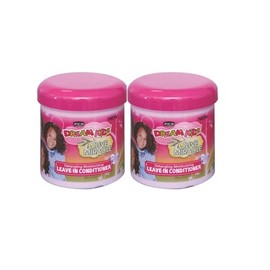 African Pride Dream Kids Olive Miracle Leave-In Conditioner 15 oz(Pack of 2)