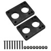 PATIKIL 10mm / 3/8" Skateboard Riser Pads with Hardware Screw