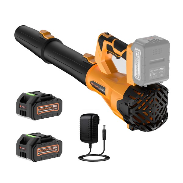 Leaf Blower Cordless Handheld, 6-Speed, 480 CFM/170 MPH Powerful Electric