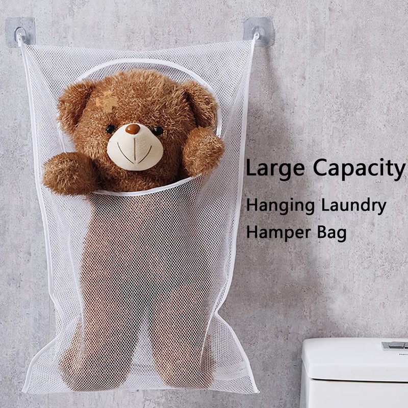 Resdenio Hanging Laundry Hamper Bag, Portable Laundry Bag, 30 x