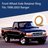 Yukauto Front Wheel Axle Retainer Ring Fit for 1998-2003 Ford