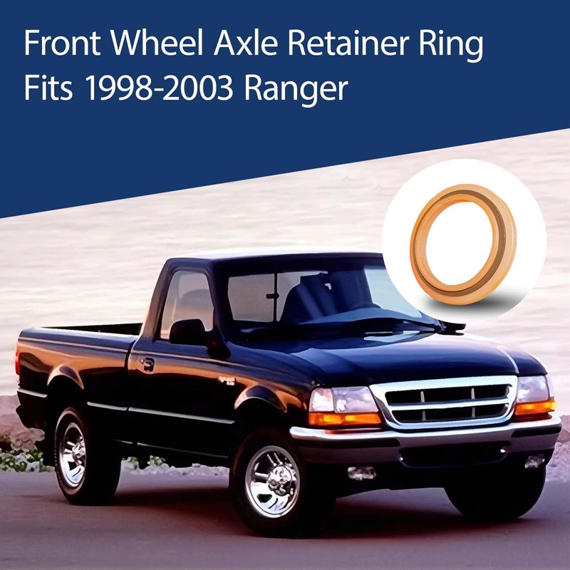 Yukauto Front Wheel Axle Retainer Ring Fit for 1998-2003 Ford