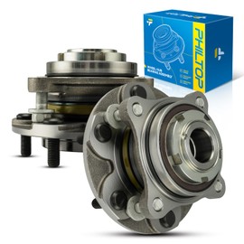 PHILTOP 515203 x2 Front Wheel Hub Assembly Compatible with 2005-2019 Toyota Tacoma, 2003-2019 Toyota 4Runner, 2007-2009 Toyota FJ Cruiser
