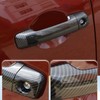 LLKUANG ABS Car Exterior Door Handle Decorative Cover Trim Fit