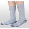 APTYID Men's Moisture Wicking Cushioned Crew Work Boot Socks, Size