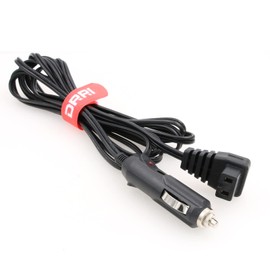 DRRI 12V DC Right Angle Duty Portable Compressor Mini Car Refrigerators Universal ThermoElectric Power Cable for Car, Truck, RV, Boat，Mobicool Cooler,Car Cool Box (RA 1.5M)