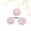 Unbranded 10 pcs Druzy Resin Embellishment Cabochons Light Pink Blush