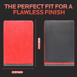 Premium Clay Mitt for Car Detailing: Reusable Auto Clay Bar Towel - Effectively Removes Dirt from Paint, Glass, Wheels, and More