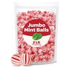 Jumbo Mint Balls - 2 Pound Bulk Pack - Peppermint