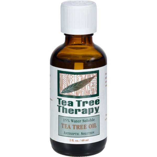 Tea Tree Therapy Water Soluble Tea Tree Oil - Antiseptic Solution - 2 fl oz (Pack of 2)