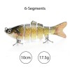 Travis 2 Fishing Lure Multi Jointed Hard Baits 6 Segments