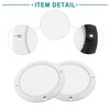 ACROPIX 5" Car Metal White Speaker Cover Mesh Subwoofer Grill