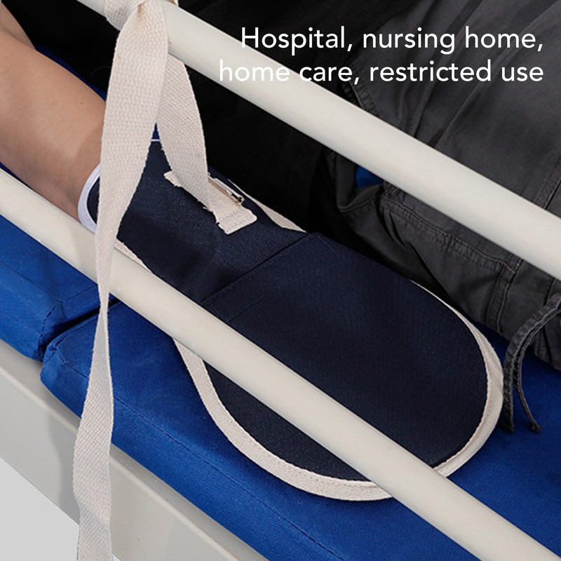 Fixed Restraint Gloves Mitts Hand Control Prevent Scratching Thicken Breathable