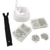 Pack of 1,200 #3 Zipper Stoppers (Bottom 400 Pieces +