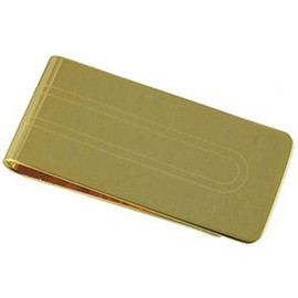 APS Band Money Clip Gold 55mm wide Gold Plated