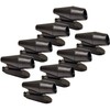 CITKOU 8Pcs Deer Whistles for Vehicles Wind Activated Black