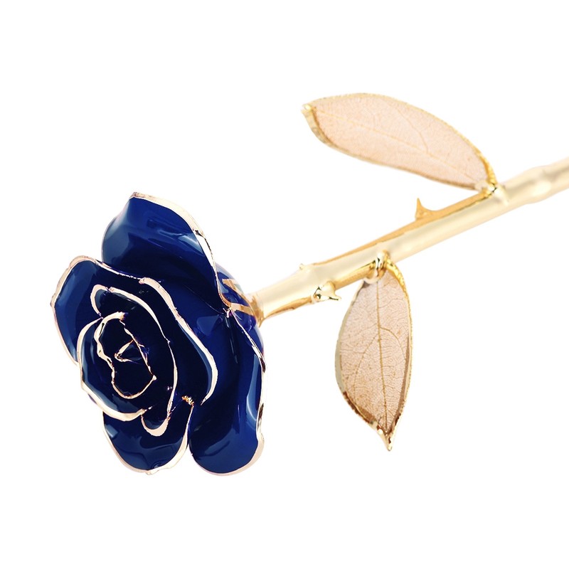 Ejoyous 24K Gold plated Romantic Rose Flower Valentine's Day Birthday