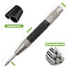 Bestgle Automatic Center Punch, Heavy Duty Steel Spring Locator Hole