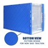 MOUNT-IT! Collapsible Storage Bin with Attached Lid [65 Liter] Folding
