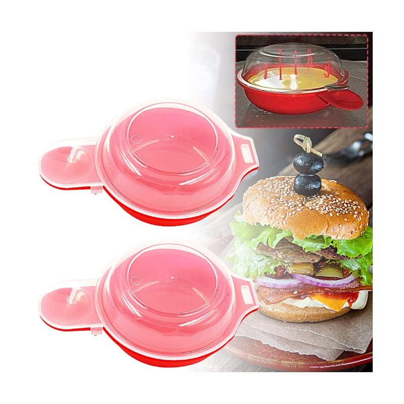 Liusm Microwave Egg Muffin Breakfast Sandwich Cooker For Make Egg