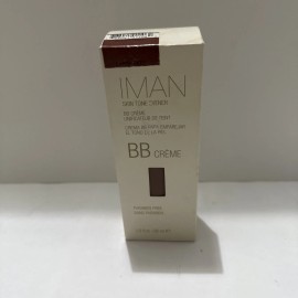 Iman BB Creme Earth Deep Skin Tone Evener Discontinued Hard To Find New