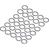 Audiofan O-Ring, Fluorine Rubber Sealing Gasket, Outer Diameter 0.8 x