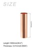 METALLIXITY 1pc Pure Copper Sheet (1000mm*100mm*0.01mm) Metal Copper Plate for