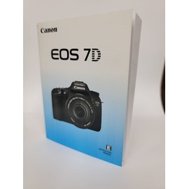Canon EOS 7D Instruction Owners Manual EOS 7D Book  NEW