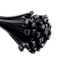 HORZEFIX Cable Ties Pack of 100 Black Long UV Resistant