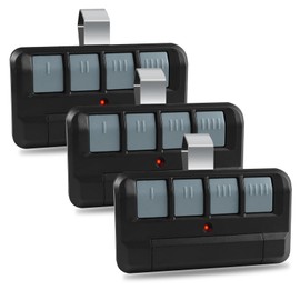 Upgrade (3 Pack) 894LT Garage Door Opener Remote for Liftmaster Chamberlain, Garage Door Remote Replaces 811LM 892LT 61LM Dip Switch Gate Opener Remote, 4 Button, Security+ 2.0 Remote Control