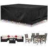 Richwon Richwon Patio Furniture Covers, Outdoor Table Covers Waterproof Rectangle,
