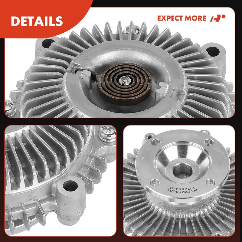 A-Premium Engine Cooling Fan Clutch Compatible with Toyota 4Runner 1984-1995,