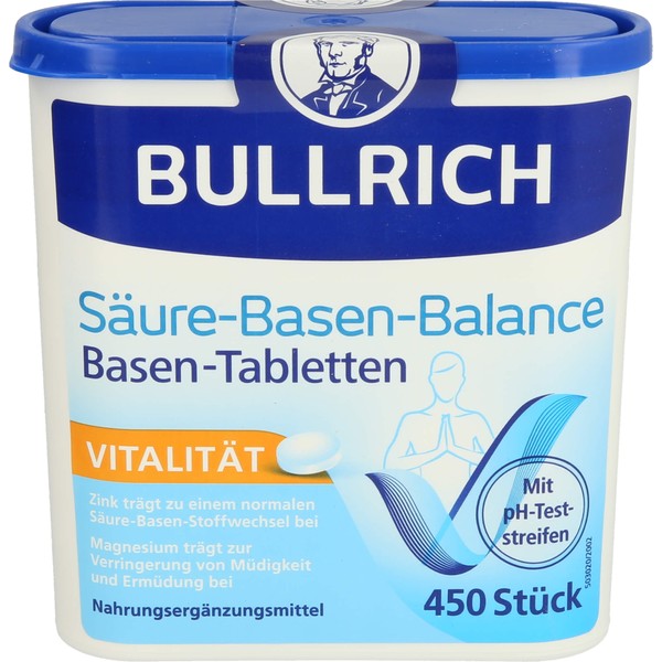 Bullrich Säure-Basen-Balance Basentabletten, 450 pcs. Tablets