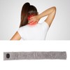 Electric Heated Neck Scarf Vibration Massage Double Sided Velvet Thick