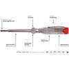 H+H 95200 Electrical Installation Set 6 Pieces Voltage Tester, Phase
