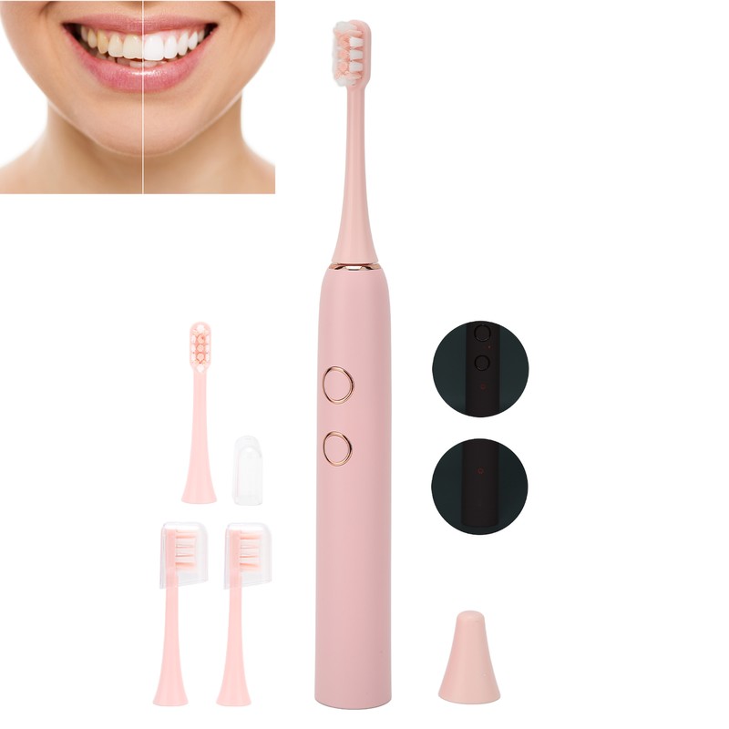 Electric Toothbrush Adult Teeth Cleaning Whitening Mode Adjustable Rechargeable Toothbrush