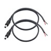 12V DC Power Pigtails Cable,0.5m/1.65ft DC 5.5mm x 2.1mm Male