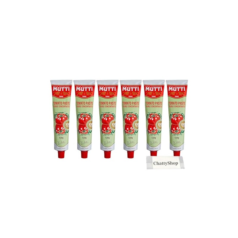 Mutti Tomato Paste 4.6 oz (130 g) with ChattyShop Original