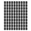 100Pcs Electric Fence Post End Caps Plug Insert Plastic Round