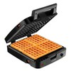 KRUPS 4-Slice Belgian Waffle Maker: Stainless Steel, 5 Browning Levels,