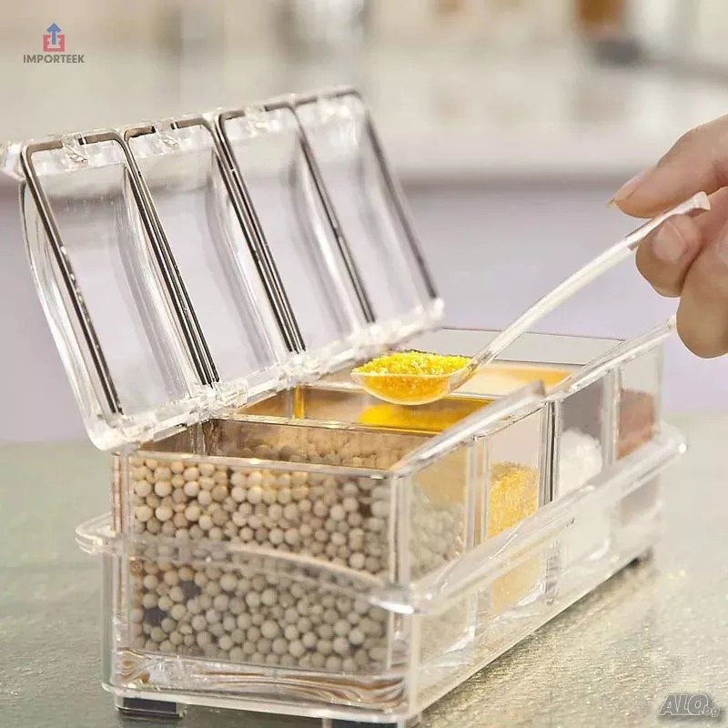 Importeek 5pz Especiero Organizador Almacenamiento Condimentos Multius