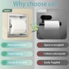 304 Stainless Steel Recessed in Wall Toilet Paper Holder